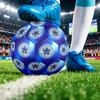 Leicester City Football Aufgedruckter Fußball Größe 5, Anti-Rutsch Erwachsenen Match Fußball Souvenir für Fußballfans