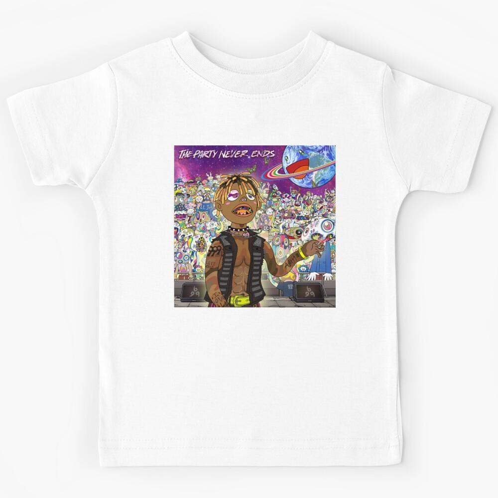The Party Never Ends Kids T-Shirt 100
