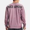 Under Armour Recover Crew Neck Loose Training Sweatshirt Men Sweatshirt Mallow-Pink 1361757-699