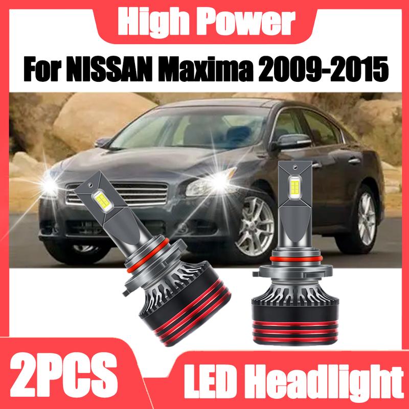 

2X 30000LM Auto Headlamps 6000K White Super Bright 150W LED Car Headlights For NISSAN Maxima 2009 2010 2011 2012 2013 2014 2015 9005/HB3