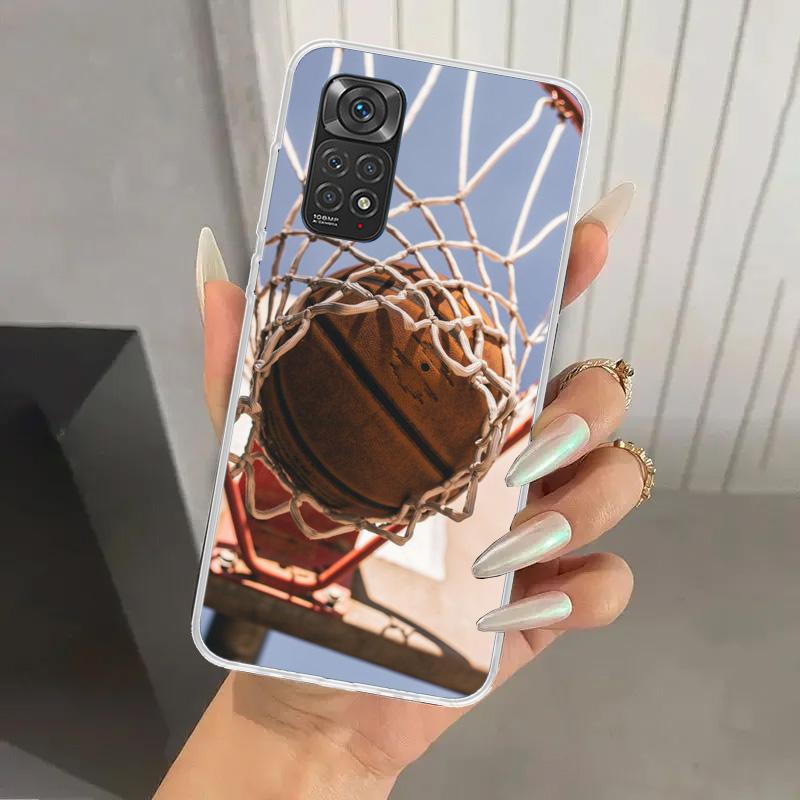 

Basketball Basket Sports Phone Case for Xiaomi Redmi Note 15 14 14S 13 12S 12 Pro 11S 11 Plus 11T 11E 10S Soft Funda Print Shell Redmi Note 14 5G