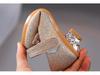 2023 Princess Crystal High Heels with Bow - Formal Leather Shoes for Girls' Runway and Performance