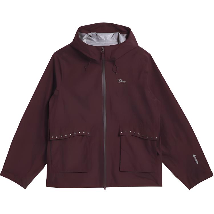 Adidas Originals X Dime Collaboration Loose Fit Windbreaker Jacket Men Jackets Purple IY0932