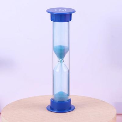 Sanduhr Anti-Fall Uhr Kinder Spielzeug Plastik Dekoration Zubehör Tisch Student Geschenke Zeitmesser 6-teiliges Set
