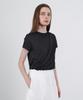 Leuba Balloon Cropped T-Shirt - Black