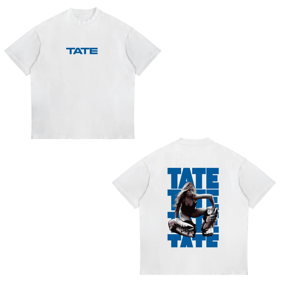 Tate McRae Think Later Tshirts Pop Singer 2025 Tour Merch Crewneck Short Sleeve Tee Unisexs Women Streetwear Fashion Clothes Tops