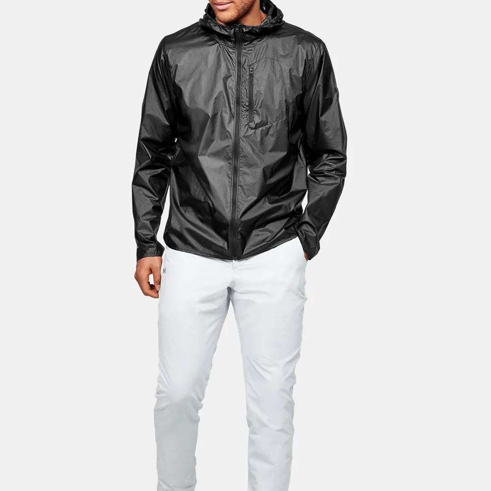 Under Armour Sun Protection Jackets Men's Black Hooded Moderate Other (Unisex) Jackets 1350943 001