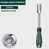 Hexagonal Socket Screwdriver 5-14mm Multi-size Wrenches Nut Driver for Automotive Mechanical Home Repair Hex Key Hand Tools