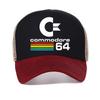 Commodore 64 Mesh Baseball Cap Outdoor Casual Breathable Mesh Trucker Hats Fashion Sport Adjustable Snapback Cap Gorras