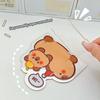 Kreative Kawaii Capybara Stiftaufbewahrungsbox Transparentes Stiftbehältnis Multifunktionale Desktop Acryl Schreibwaren Aufbewahrungsbox