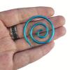 Spiral Cable Needle, Handmade Knitting Tool, Round Spiral Needle Household Knitting Needles Sewing Tools Perfect for Crochet Project