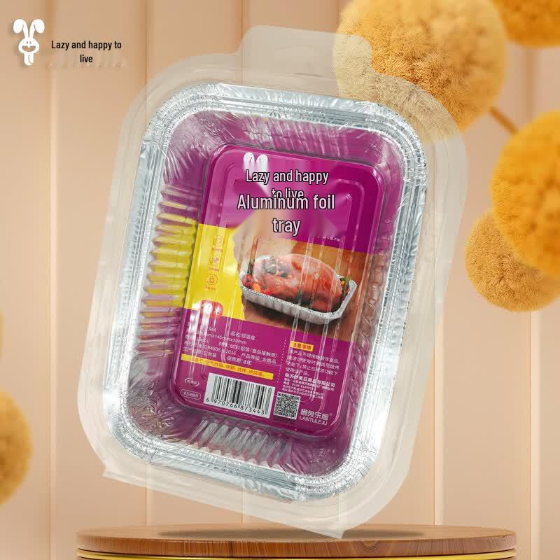 Lazy Rabbit Leju Disposable Tea Set with Aluminum Tray