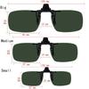Male Female UV 400 Protection Flip Up Spectacles Frames clip Sunglasses Adult Kids Travel Sun Spectacles Clip big Medium small Goggles