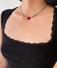 Fantastic Planet Flower Ball String Necklace