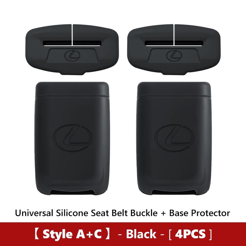 For Lexus Car Seat Silicone Seatbelt Belt Clip Protector Buckle Plug Cover RX350 IS250 IS200 GS300 LX570 RC350 UX250h ES350 AY2