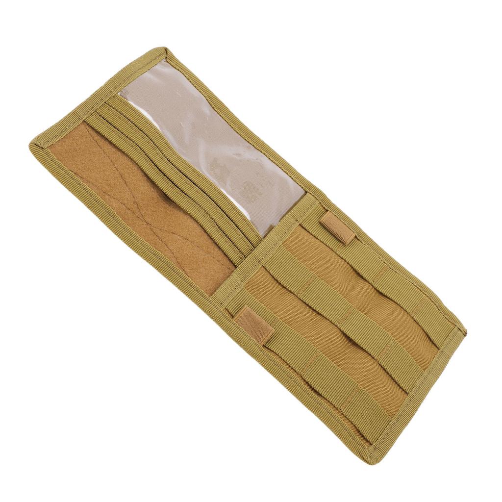 Vehicle Sun Visor Storage Bag Multifunctional Car Sun Visor Organizer for Most VehicleTan