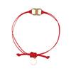 Tory Burch Modisches Lässiges Vielseitiges Armband Damenarmband Messing Rot 53484-618
