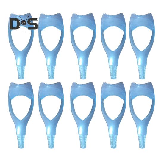 10Pcs Mascara Lash Guard Set Curved Comb Design 3-in-1 Mascara Shield Applicator Easy To Use Eyelash Applicator Tool for Perfect Makeup