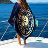 Asciugamano da Spiaggia Stampato con Stemma FC, Microfibra Super Morbida, Regalo Perfetto per Compleanno, per Piscina, Spiaggia, Viaggio, per famiglia e amici