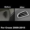 Dla Chevrolet Chevy Cruze 2009-2015 Stal Nierdzewna Samochodowa Wewnętrzna Osłona Listwy Ozdobnej Kratki Nawiewu