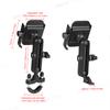 SEAMETAl Motorcycles Phone Holder 360 Degree Rotation Handlebar Cell Phone Holder Motorcycle Rear View Mirror Phone Bracket