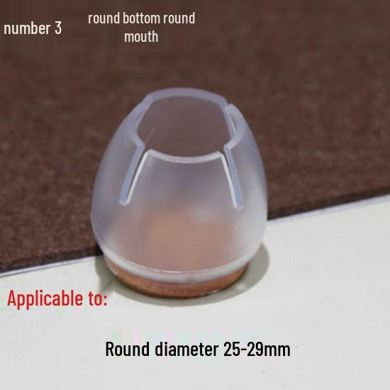 Anti-Slip Silicone Leg Covers: Durable, Thickened Protection for Dining Table and Chair Legs