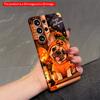 2DFlat Samsung Phone Case Cute Dog In Pumpkin Costume Applicable To Galaxy S23 S24 S25ULTRA S26 A12 A14 A15 A16 A54 A55