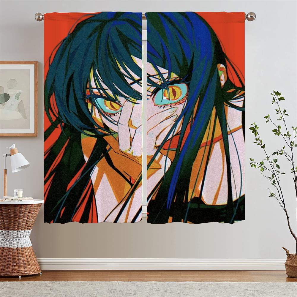 Vita Gardinerbjudanden Fri Frakt Jungfru av Tigern Sovrum Mörkläggningsgardiner Vardagsrum Tyg Gardinhållare Tentakler