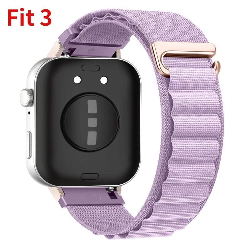 Alpine Loop Strap For Huawei Watch Fit 4/3 Nylon Adjustable Breathable Wristband For Huawei Watch Fit 4 Pro Bracelet Accessories