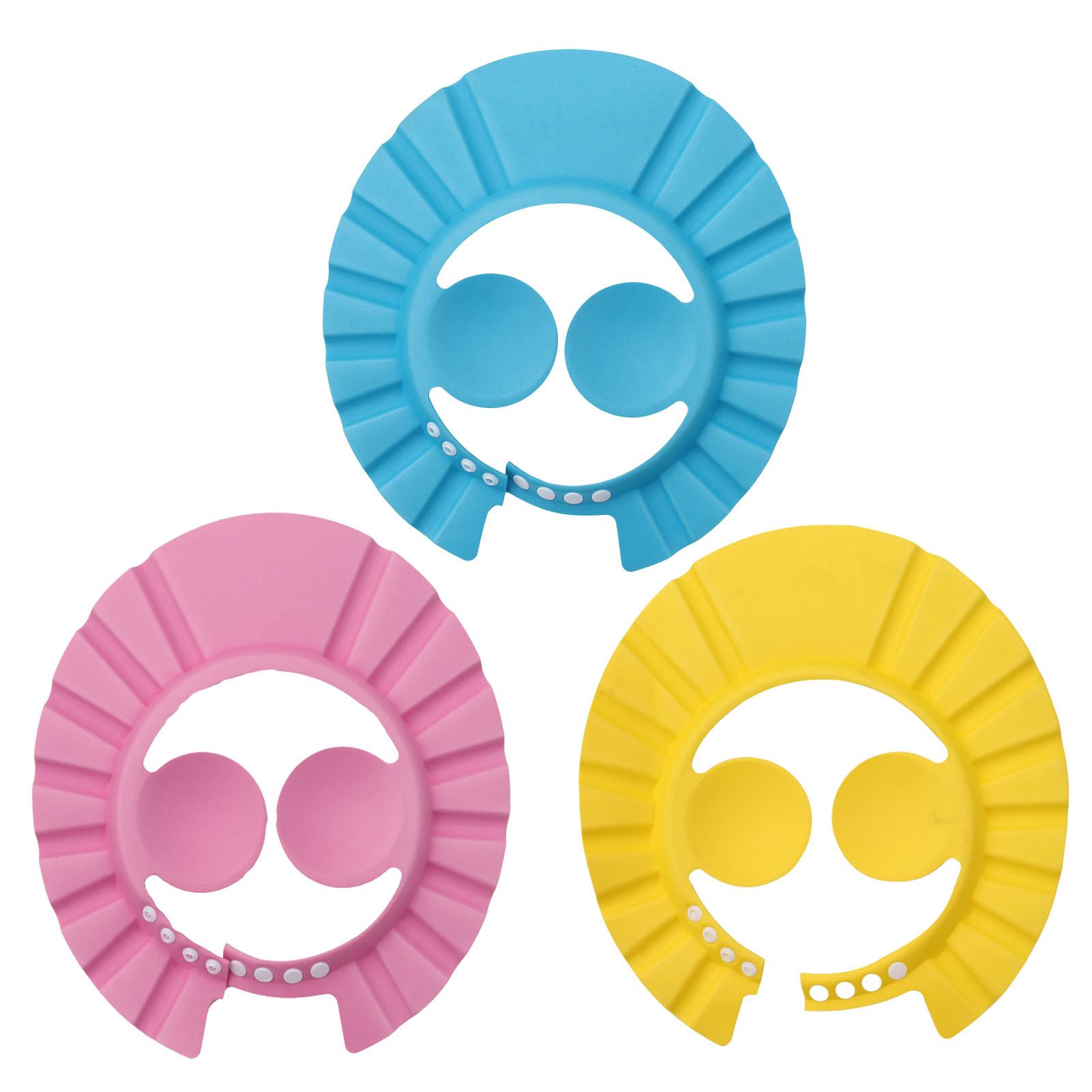 

Шапочка для детского душа| Предотвратите попадание воды в уши| Регулируемый силиконовый шампунь Шапочка для ванны Visor Cap для детей Inf