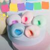 Handmade Slow Rebound Toy Molding Ball Rubber Squeeze Toy Mochi Squish Stress Relief Toys For Prizes Goodie Bag Fillers