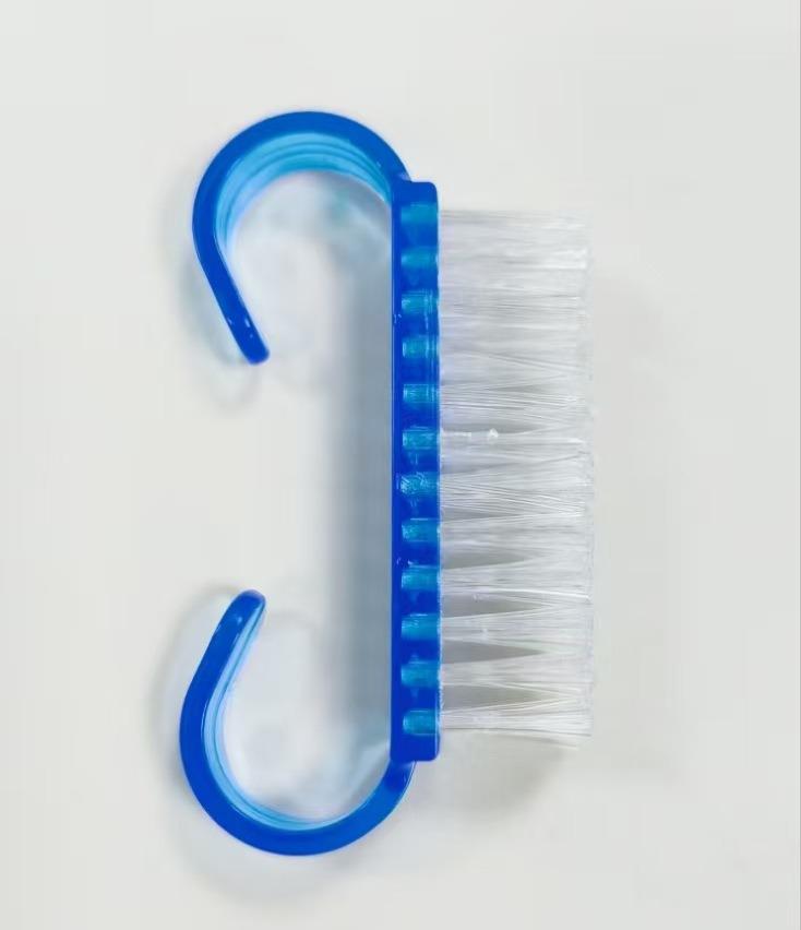 Macaron Colored Nail Dust and Cleaning Brush for Nail Art