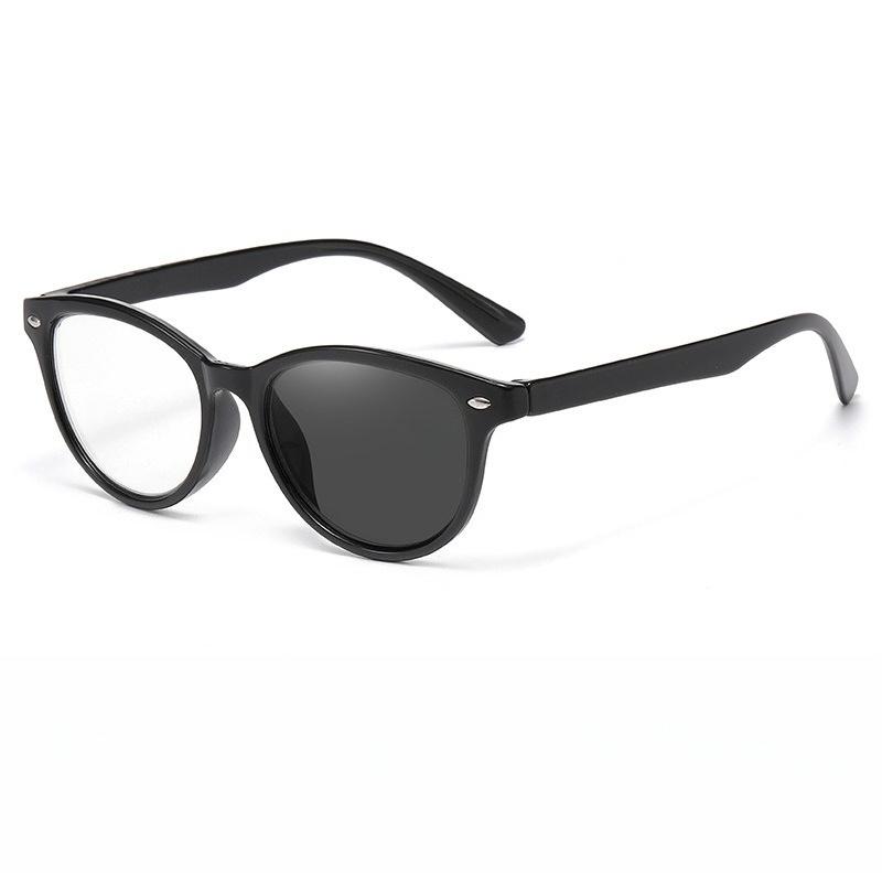 

Photochromic Presbyopia Glasses Women s INS Style Gradient-Frame Cat-Eye High-Definition Blue Light Blocking Reading Glasses 4.0 чорний
