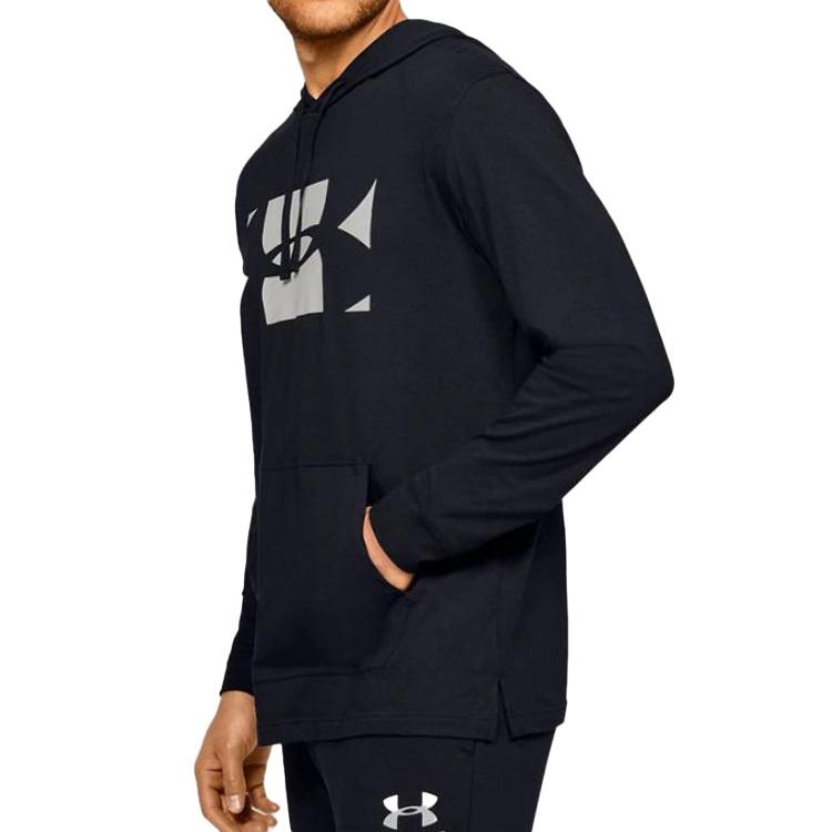 Under Armour Sportstyle Logo Hoodie 'Black' Men's 1351576-001