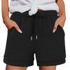 Women's Casual  Summer Elastic Beach Shorts  Solid Casual Shorts