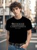 Orthodox Christian Religious T-shirt - Established 33 A.D. Vintage Orthodox Christianity Graphic Tee - Heavyweight Black Cotton Shirt for Church
