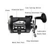 Boat Sea Fishing Reel Trolling Fishing Reel Right Hand Drum Fishing Wheel