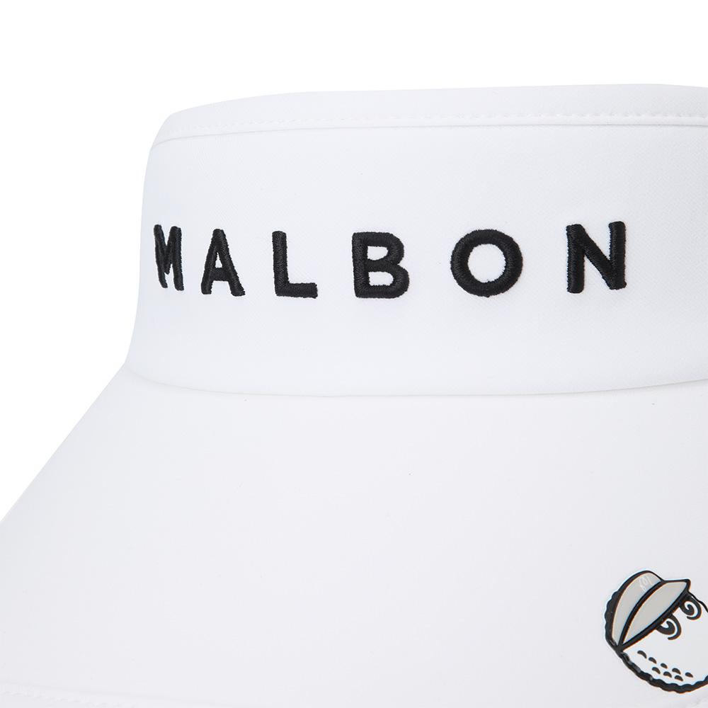 MALBON GOLF Malbon Basic Univisor White