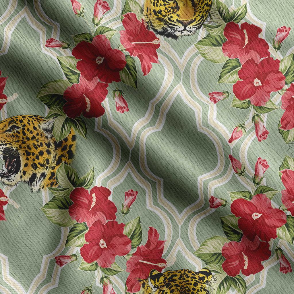 Soimoi Tierdruck, Baumwollbatist, Quiltstoff, verkaufter Massenware 42 Zoll breit, mittelschwerer Baumwollstoff, Nähzubehör,