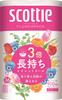 Scotty Flower Pack 3x Longer Lasting Toilet 12 75m Double Paper, Rolls,