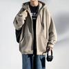 Autumn And Winter Hooded Cardigan Heavy Sweater Men'S Winter American Trendy Brand Loose Casual Jacket Top