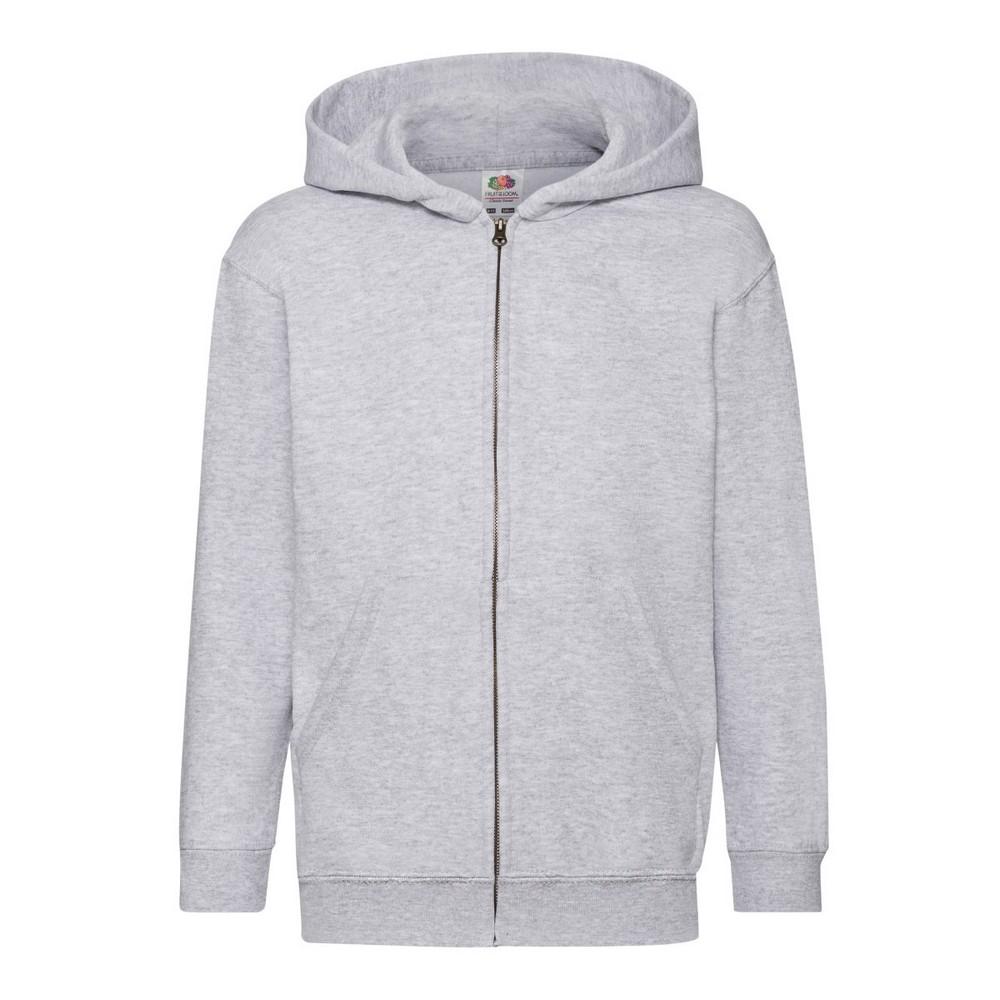 Fruit of the Loom Childrens/Kids Classic Hooded Jacket