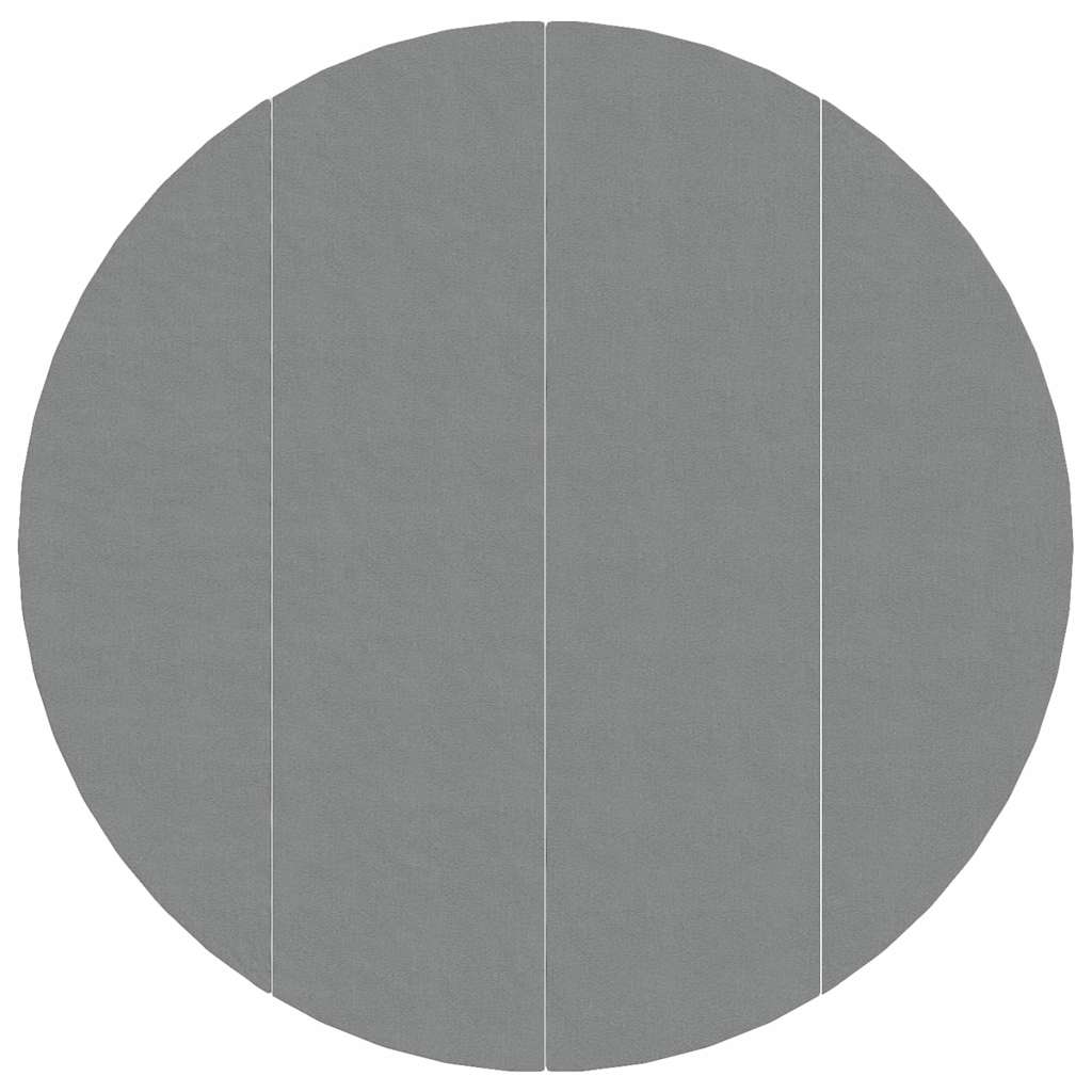 Vidaxl Pool Mat, Light Grey, Ø500 Cm, Polyester Geotextile