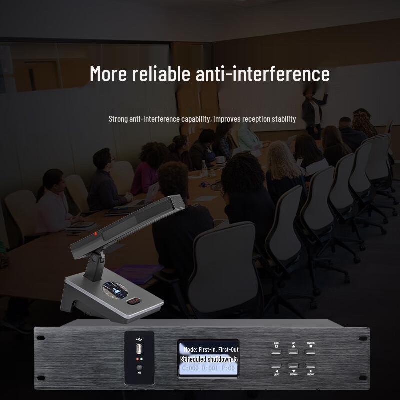 Runpu Professional Desktop Wired Conference Microphone System (CN version)