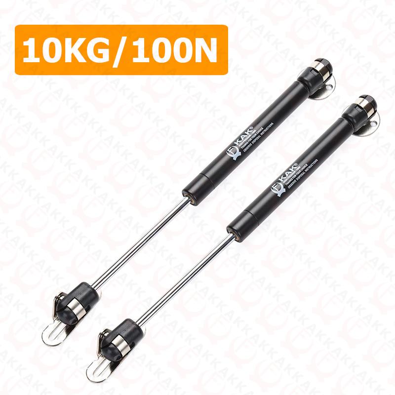 KAK 4 Pack 6kg 10kg 15kg Gas Spring Cabinet Hinge Copper Core Door Lift Support Hydraulic Kitchen Cupboard Door Hinges Hardware