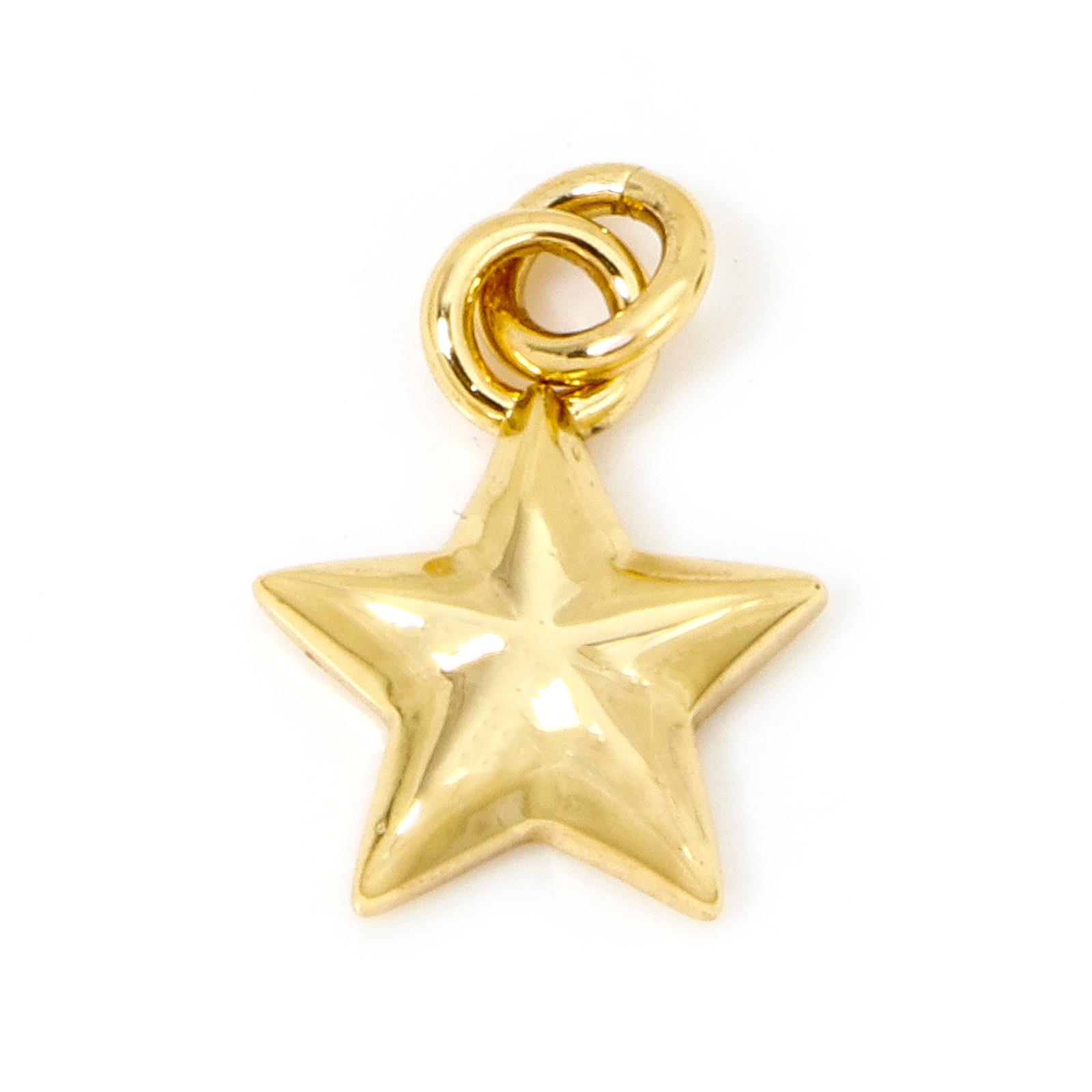 

Brass Charms 18K Real Gold Plated Sun Moon Wing Key Good Luck Pendants For DIY Necklace Jewelry Making Findings, 1 Piece