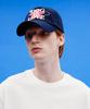 WAIKEI Dog Is Love Star Ball Cap Navy