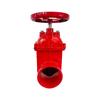 Z85X Groove Hidden Stem Gate Valve: Manual Ductile Iron Gate Valve with Exposed Stem and Firefighting Elastic Seat Seal.