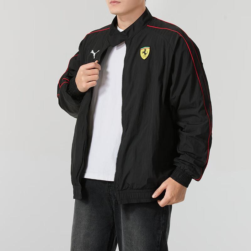 New PUMA Jackets Men's Black 630215-01