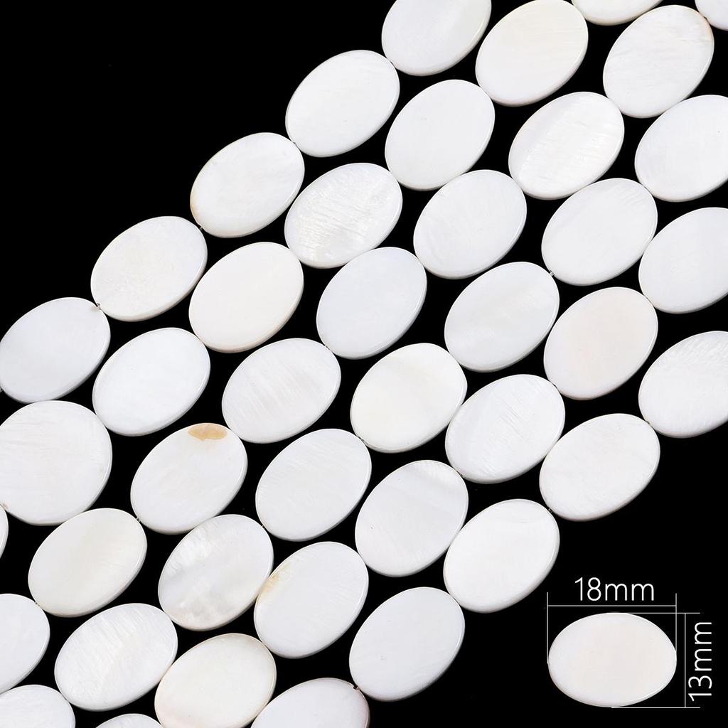 22-115Pcs Natural Freshwater Shellfish Geometry Beads For DIY Necklace Bracelet Earrings Jewelry Making